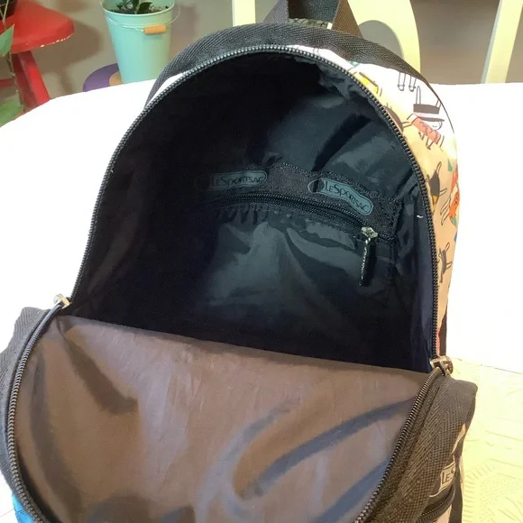 LeSportsac “VAUDEVILLE” Limited Edition Exclusive Fifi Lapin Small Backpack EUC - Picture 10 of 12